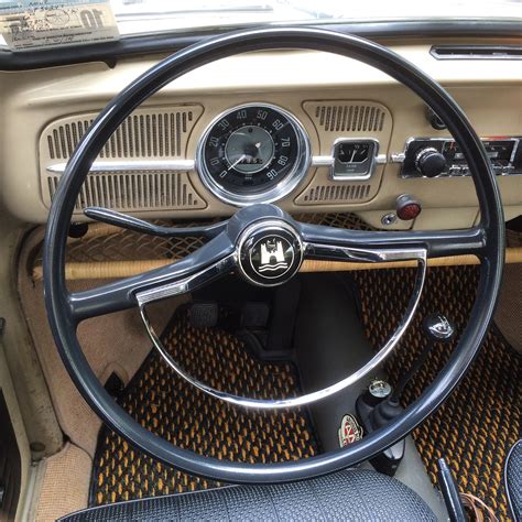 vintage VW bug steering wheel